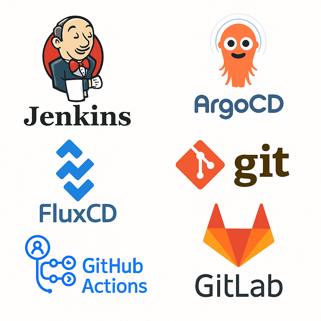 CI/CD pipeline tools Jenkins GitHub Actions GitLab Azure DevOps for continuous integration and deployment automation